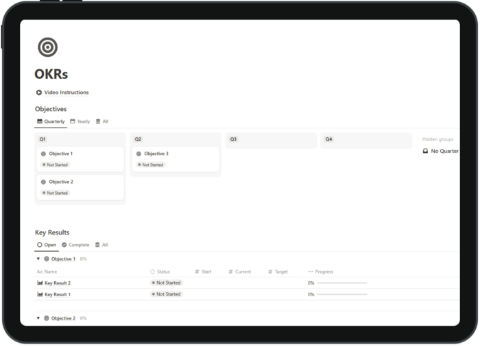 Notion Templates