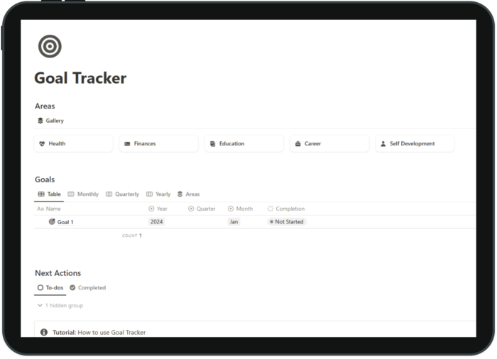 Free Notion Templates