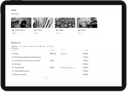 Free Notion Templates
