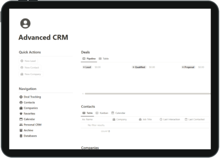 Notion Templates
