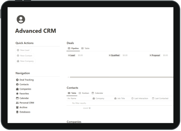 Notion Templates