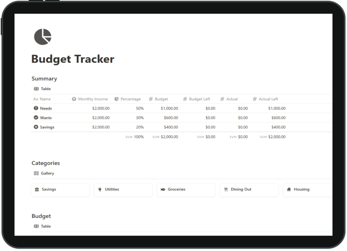 Notion Templates