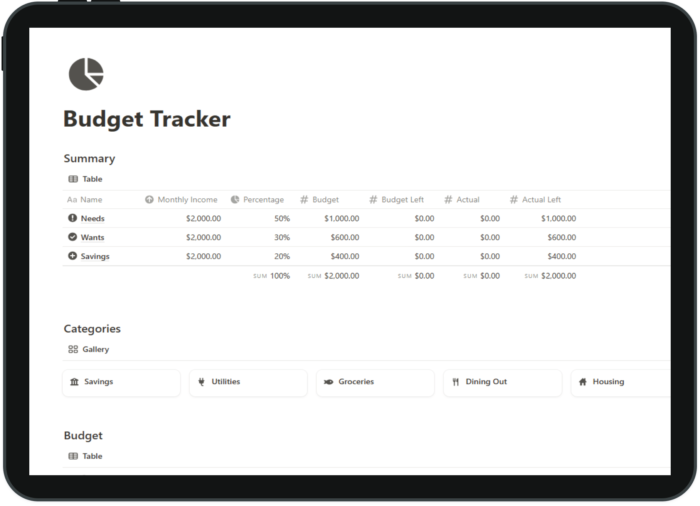 Notion Templates